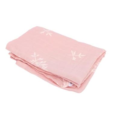 Imagem de FTVOGUE Baby Swaddle Blanket Recebendo Cobertor Recém-nascidos Envoltório Soft Bamboo Algodão Enfermagem Capa Com 3 Botões Snap para Carrinho Carseat Sombrinha