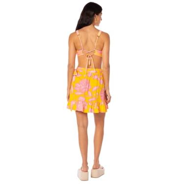 Imagem de Maaji Saia curta feminina, Amarelo aberto, PP