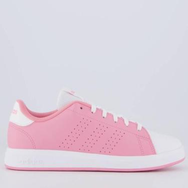 Imagem de Tênis Adidas Advantage Base 2.0 Rosa Juvenil, 35