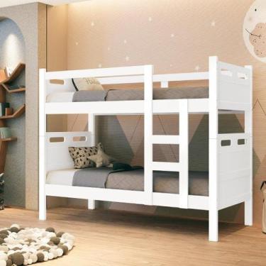 Imagem de Beliche Bibox Jaspe Vira 2 Camas 100% MDF Proteção Reforçada - Home A 