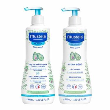 Imagem de Mustela Bebê Kit - Gel Lavante Corpo e Cabelo + Hidratante, Kit