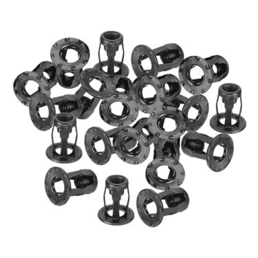 Imagem de harayaa 20 peças de porcas de pétala, porcas de macaco, âncoras para drywall, fixações de parede em forma de pétala para portas, âncoras para instalação de, S