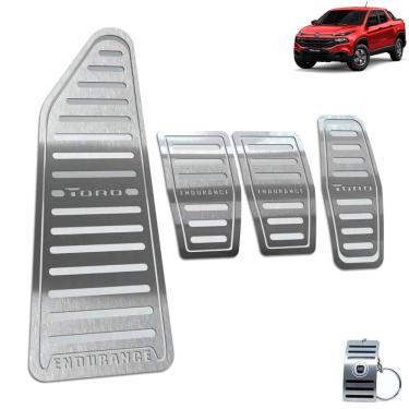 Imagem de Descanso + Pedaleira Manual 2016 a 2021 Toro Endurance Prata