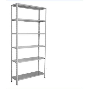 Imagem de Prateleira Em Aço 6 Bandejas 90 Cm -Linha Leve