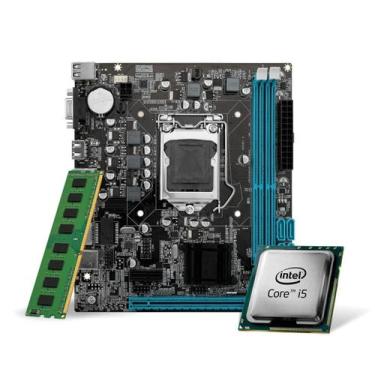 Imagem de Kit Pl Mãe H81 + Processador I5 4570 + Memoria 4 Gb Ddr3 - POWERPC