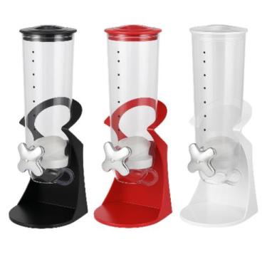 Imagem de Dispenser Porta Cereal Com Xícara Medidora 1,5 Litros - KEHOME, Branco