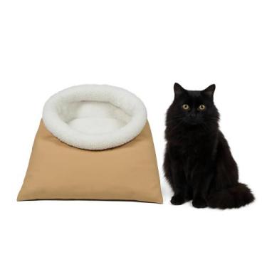 Imagem de Cama para PET toca para gatos e cães pequenos saco de dormir confortáv