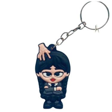 Imagem de Chaveiro Familia Addams - Wandinha - Genérica