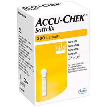 Imagem de Lanceta Accu-Chek Softclix - Caixa com 200 unidades - Roche