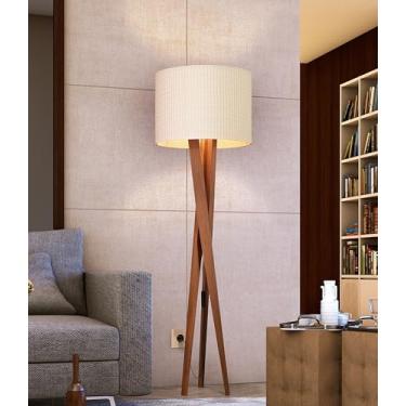 Imagem de Luminaria Paris Chao Luxo Moderna Sofisticado para Ambientes (Bege Trame)