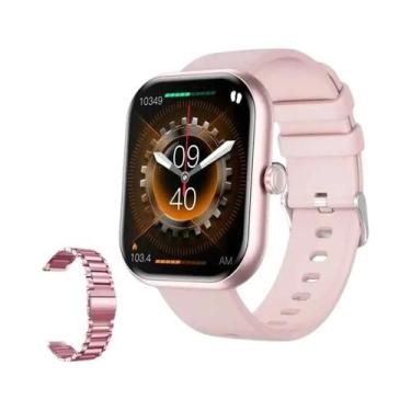 Imagem de Relógio Inteligente Feminino Fitness Com AI Chamada Por Voz Bluetooth 