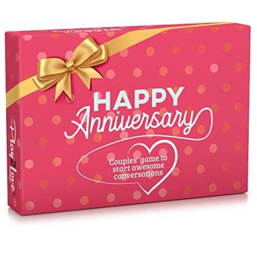 Imagem de Happy Anniversary Couples Game to Start Awesome Conversations 100+ Cards for Couple Gifts for Husband and Wife Him and Her