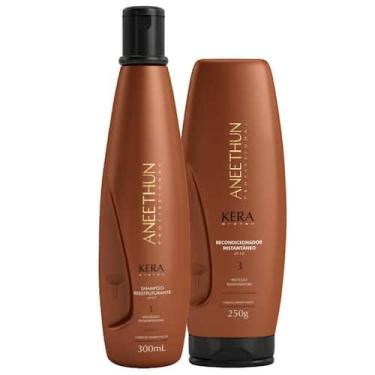 Imagem de Kit KeraSystem Shampoo 300ml Máscara 250g Aneethunn