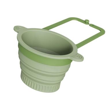 Imagem de Baoblaze Coletor de resíduos de alimentos, filtro coletor de alimentos, filtro de água, de pia de cozinha doméstica, escorredor de pia, Verde