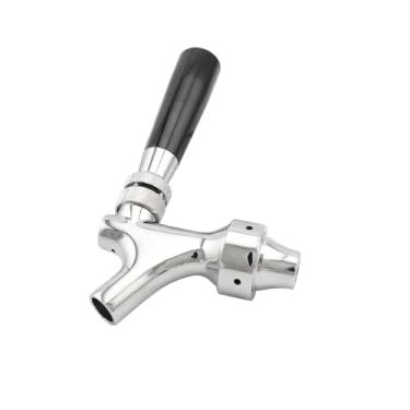 Imagem de Fabricação caseira de cerveja Homebrew Polished Chrome Draft Beer Faucet - Keg Tap Kegerator Spout Acessórios para vinho