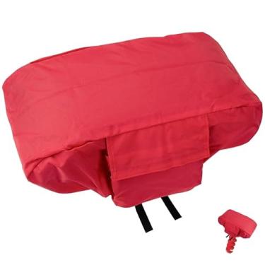 Imagem de Capa de eixo helicoidal compatível com trado esquimó, capa de lâmina de trado de pesca no gelo elétrica, bolsa protetora de capa de lâmina de trado de inverno à prova de poeira, acessórios de pesca no