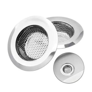 Imagem de Ralo Cestinha Pia Tanque Inox 9cm/11cm Ralinho - sem marca