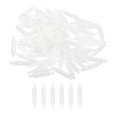 Imagem de Coluna de isolamento de placa PCB de 200 peças, clipes de placa de circuito de bloqueio reverso de nylon, suporte de isolamento de cabeça dupla, altura de 12,5 mm/0,49"