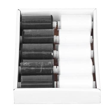 Imagem de ZJchao Linha Branca, Linha de Bordar para Costurar Material de Poliéster de 10 Peças para Família, Amigos ou Qualquer Pessoa que Goste de Criar Com Tecido