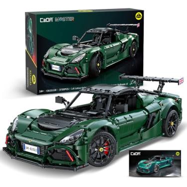 Imagem de CaDA Master C61511W Lotus Exige Cup 430 1:8 Static Building Block Supercar 3730 Pieces 53.8cm Collectible Display Model for Adults 14+