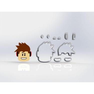 Imagem de Cortador Kit Roblox 3 Modelos Tamanho 5cm