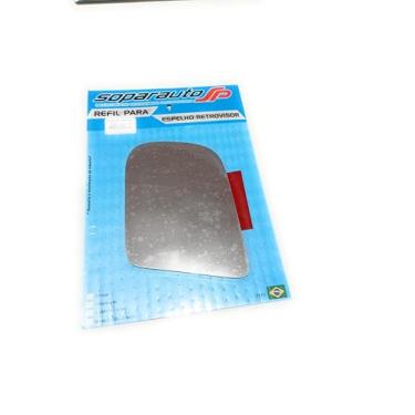 Imagem de Lente Espelho Vidro Retrovisor Metalizado Omega 1992 A 1998 Sem Base Lado Esquerdo