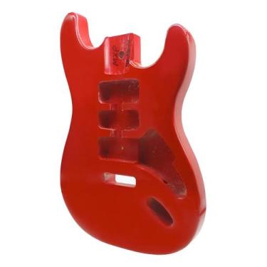 Imagem de Corpo MXP guitarra Str em ASH Vermelho Fiesta Red