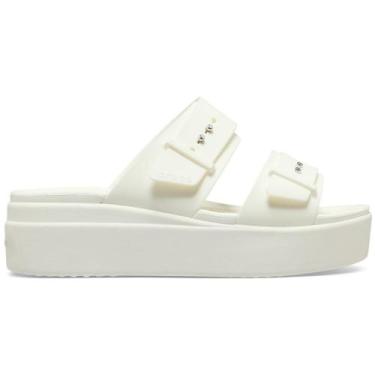 Imagem de Sandália crocs brooklyn sandal lowwdg chalk, Chalk, 37