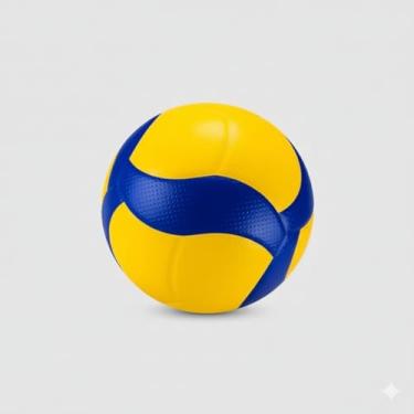 Imagem de Bola Oficial de Voleibol Tamanho e Peso Padrão de Competição FIVB para Jogos e Treinos em Quadra