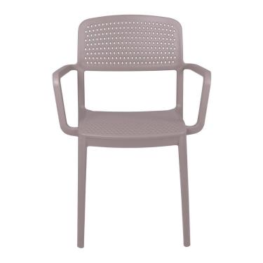 Imagem de Cadeira Tramontina Serena Em Polipropileno Camurça Com Braços