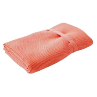 Imagem de Toalha de Praia, Toalha em Microfibra 80 X 130 Cm Tamanho Grande Secagem Rapida(CORAL LISTRAS DECATHLON G)