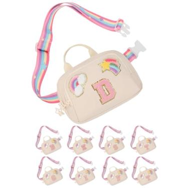 Imagem de Presentes de aniversário para meninas de 4, 5, 6, 7, 8, 9, 10, 11, 12 e 13 anos, presentes de formatura para adolescentes, filhas, irmã dela, pochete fofa, bolsa transversal, bolsa com cinto, coisas