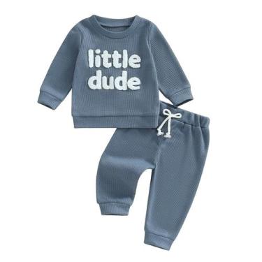 Imagem de Conjunto de roupas para bebês, roupa de outono e inverno para bebês de