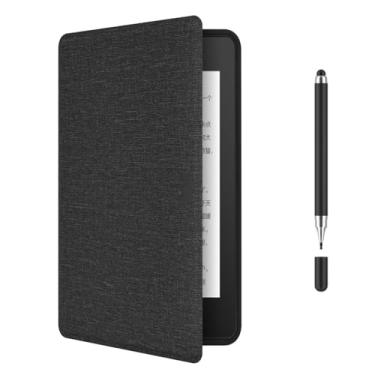Imagem de Akacy Capa de textura de tecido para Amazon Kindle geração 10ª (versão 2019), modelos J9G29R. fina e leve, à prova d'água (3)