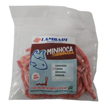 Imagem de Isca Minhoca Turbinada Pronta Para Pesca De Tilápia Lambari (Sabor Carne)