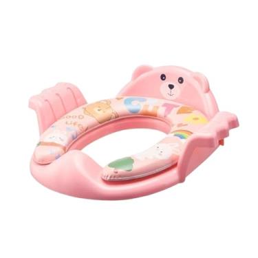 Imagem de harayaa Assento sanitário infantil, assento de treinamento para desfralde, Rosa