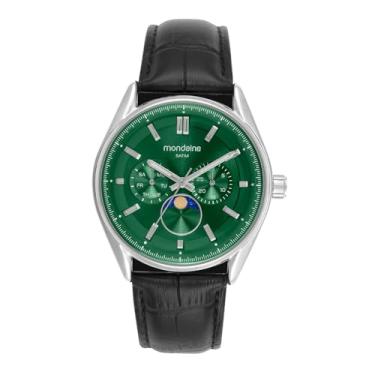 Imagem de Mondaine Relógio Masculino Mostrador Verde Couro Genuíno