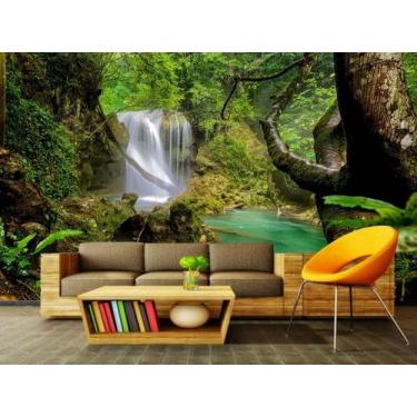 Imagem de Papel de Parede Paisagens Cachoeira79 - 2,40 X 3,10 - Voce Decorando