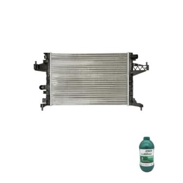 Imagem de Kit Radiador GM Corsa 2002 Montana 1.8 Aditivo Lubrax Verde Concentrado 1L