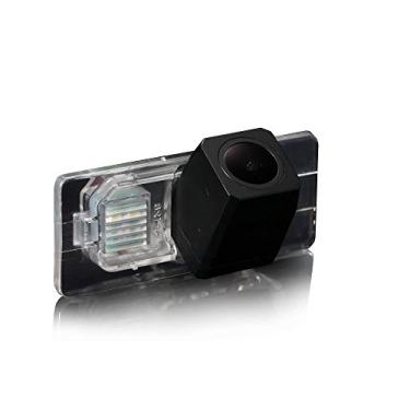 Imagem de HD IP68 1280Pixels Auto 170° Luz de matrícula retrovisora câmera reserva sistema de auxílio de estacionamento compatível com Audi A4 A4L B8 5D/A5 S5/Q5/TT TTS TTRS 8J 2D/V W Passat B6 R36 5D Kombi