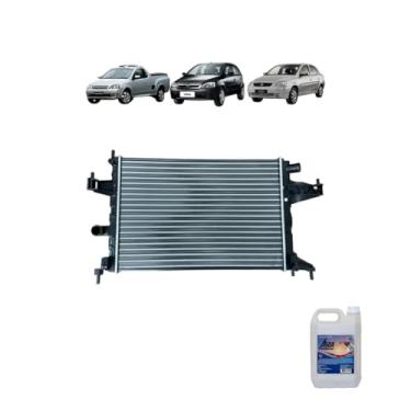 Imagem de Kit Radiador GM Corsa 2002 Montana 1.4/1.8 C/Ar com Água Desmineralizada 5 Litros