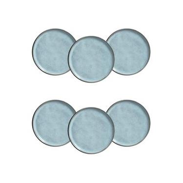 Imagem de Conjunto de Pratos de Sobremesa Porto Brasil Bio Breeze 21,5cm - 6 Peças