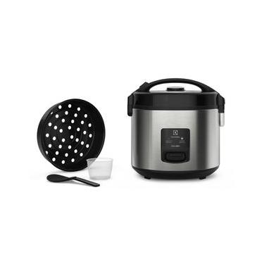 Imagem de Panela Elétrica de Arroz Electrolux Efficient ERC20 por Rita Lobo com Trava de Segurança 3,5L – Inox e Preta Preto / 110