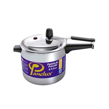 Imagem de Panela de Pressão Panelux Alumínio Polido 4,5 L