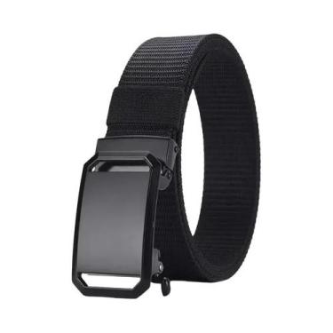 Imagem de Cinto Tático Multifuncional De Lona Masculino, Fivela Automática, Casu