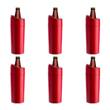 Imagem de Porta Garrafa Litrão 6pçs Camisinha Litrão Cervagela Térmico - NEOPLAS