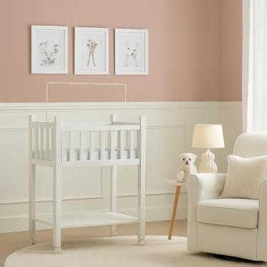 Imagem de Suporte Para Mosqueteiro Haste Varal Proteção para Bebê 80cm Mini Berço - Barato Promoção Relâmpago