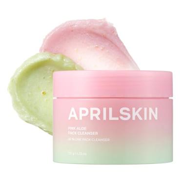 Imagem de APRILSKIN Limpador Facial De Aloe Rosa, Esfoliação Suave Com Esfoliante De Mungbean E Soja, Remove Maquiagem À Prova D'Água E Protetor Solar, Limpador Não Comedogênico Para Todos Os Tipos De Pele, C