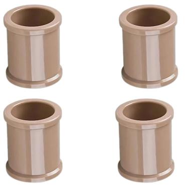 Imagem de Luva Pvc 40Mm Soldável Conexão Encanamento Kit 04 Un