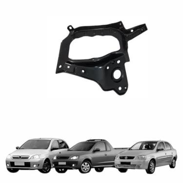 Imagem de Alojamento do Farol Gm Corsa Montana 2003 até 2012 Lado Esquerdo Motorista